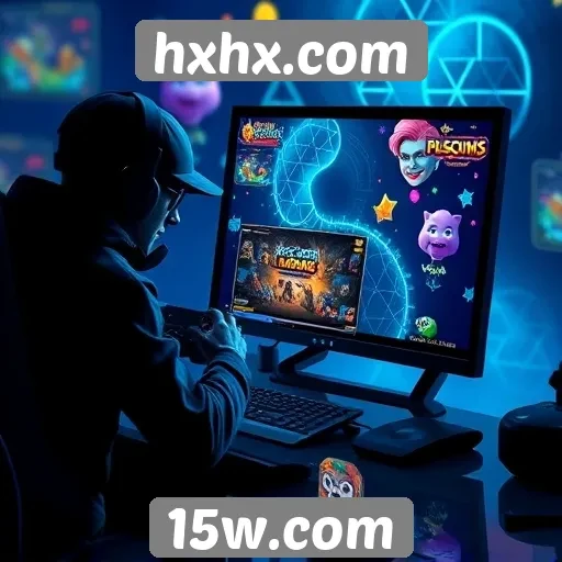 Evolução dos jogos online em hxhx.com